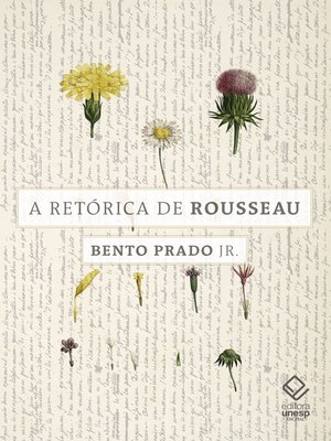 cover image of A retórica de Rousseau